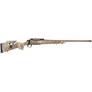 CVA Cascade Long Range Hunter Bolt Action Rifle 6.5 Creedmoor 22" Fluted Smoked Bronze Threaded Barrel Smoked Bronze Frame Realtree Hillside Adjustable Stock