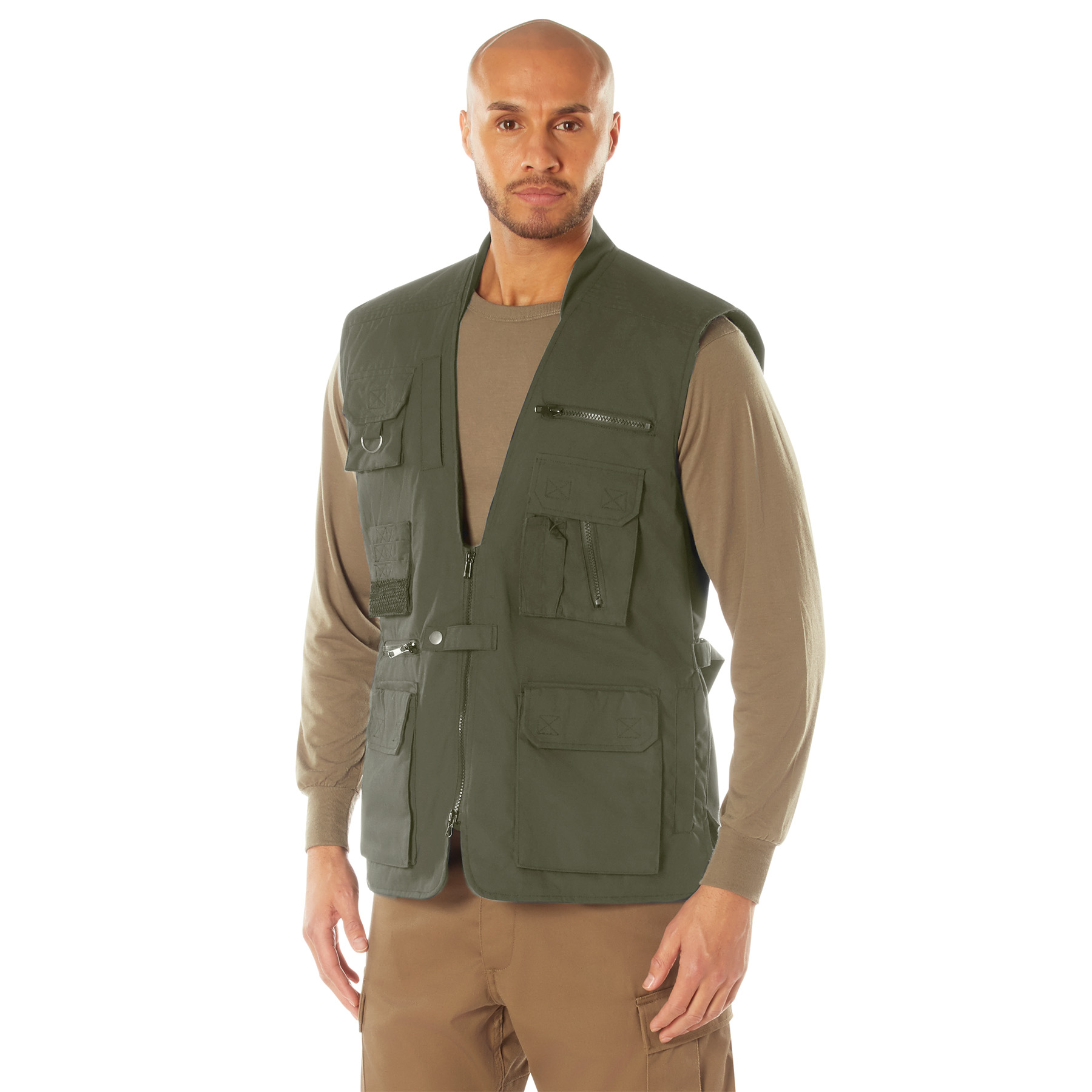 Rothco Plainclothes Concealed Carry Vest - Olive Drab, Small