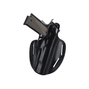Bianchi 7 Shadow 2 OWB Holster Right Hand Colt King Cobra, Python, S&W K, L-Frame 4" Leather Black
