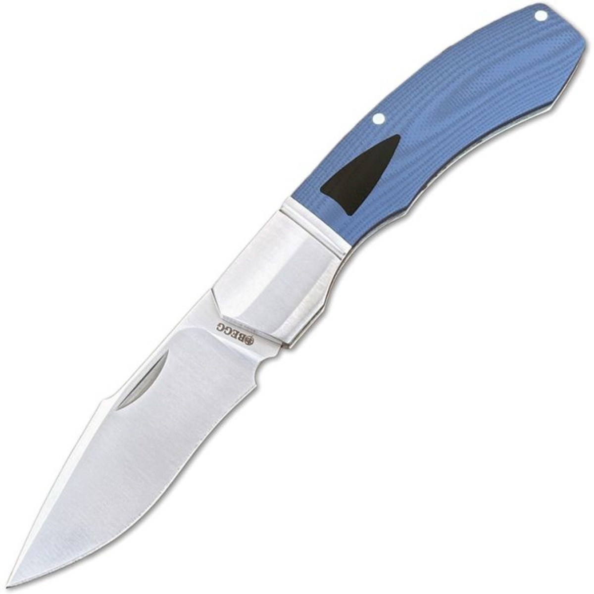 Begg Knives Recurve Slip Joint Blue G10 - BG039