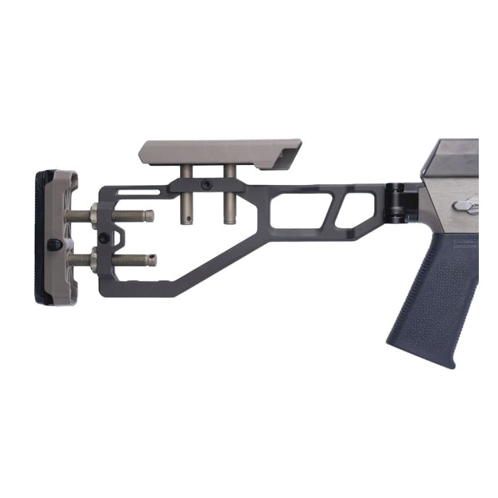 Q LLC The Fix Folding Stock Fits Q LLC FIX, Gray