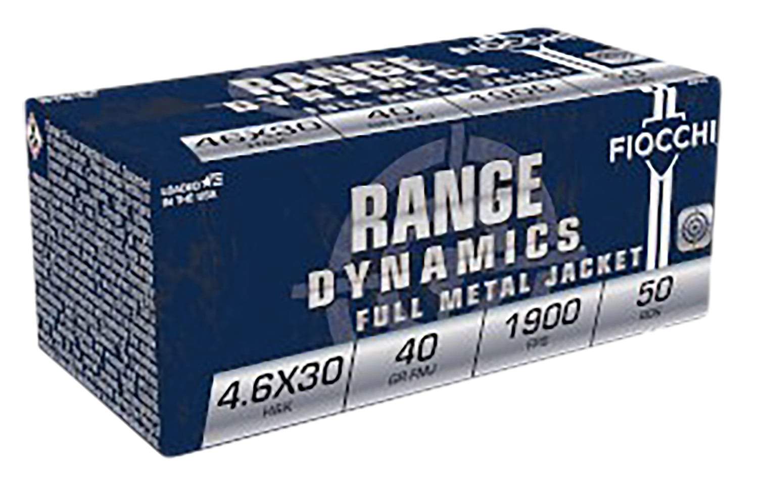 FIOCCHI 4.6X30 40GR FMJ – 50RD 20BX/CS - No Credit Card Fees - Low, flat rate shipping