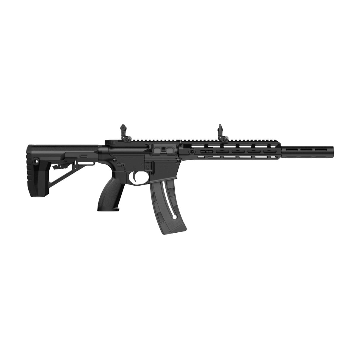 Retay RA15-22 16" .22LR Semi-Auto AR Rifle, Black