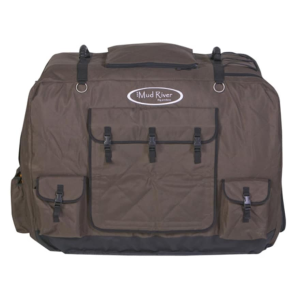 Mud River Dixie Dog Kennel Cover Large Extended 37" x 26" x 28.5" Nylon Brown
