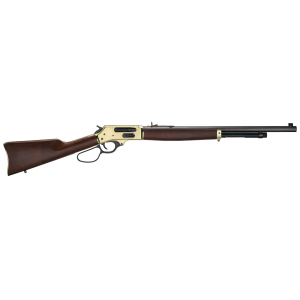 Henry H10 Big Boy, .45-70 Gov't, 22 in. Octagon Barrel, 6 Rounds, Polished Hardened Brass, American Walnut, Lever Action Rifle
