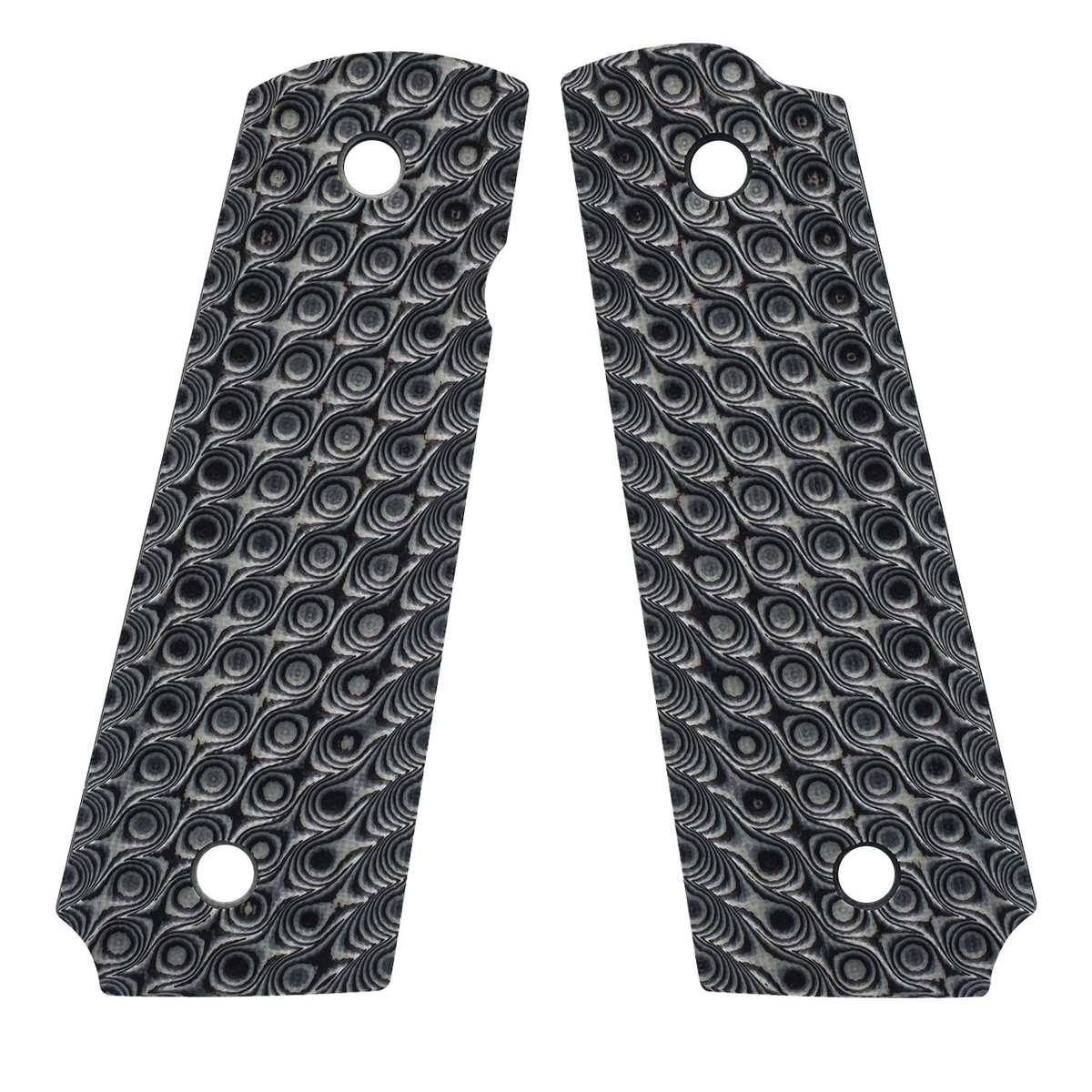 VZ Grips Hydra Grip Fits 1911 Commander/1911 Government, Black/Gray