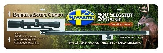 Mossberg  500 Barrel 20 Gauge 24'' Rifled Cantilever Scope Mount Blued
