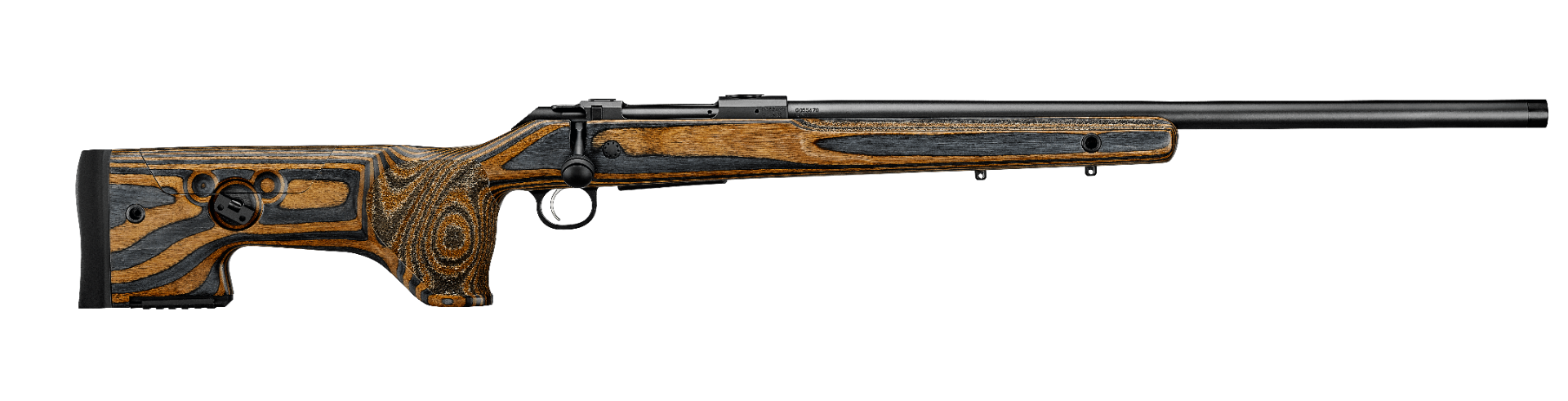 CZ 600 Plus Range Rifle 6mm CM 24 in. Grey/Brown Lam w/Adj Comb 5rd. - No Credit Card Fees - Free Shipping