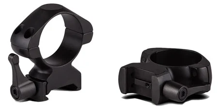 Konus 7409 Steel Rings Matte Black 30mm Quick Release High 0 MOA