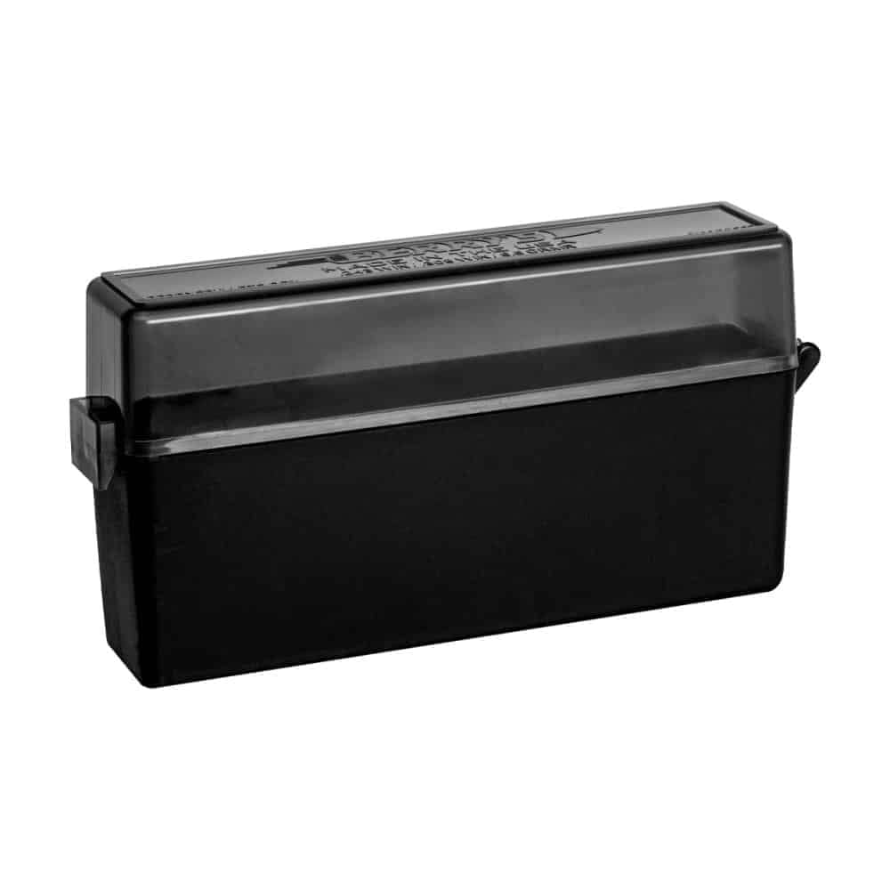 Berrys Bullets #209 .220 Swift/.22-250 Remington Flip-Top Ammo Box, 20rds Black/Smoke