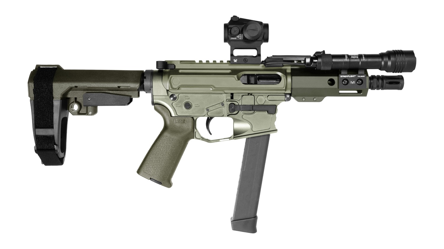 Shark Coast Tactical Grassy Knoll Bundle 9mm Luger 30+1 AR Pistol