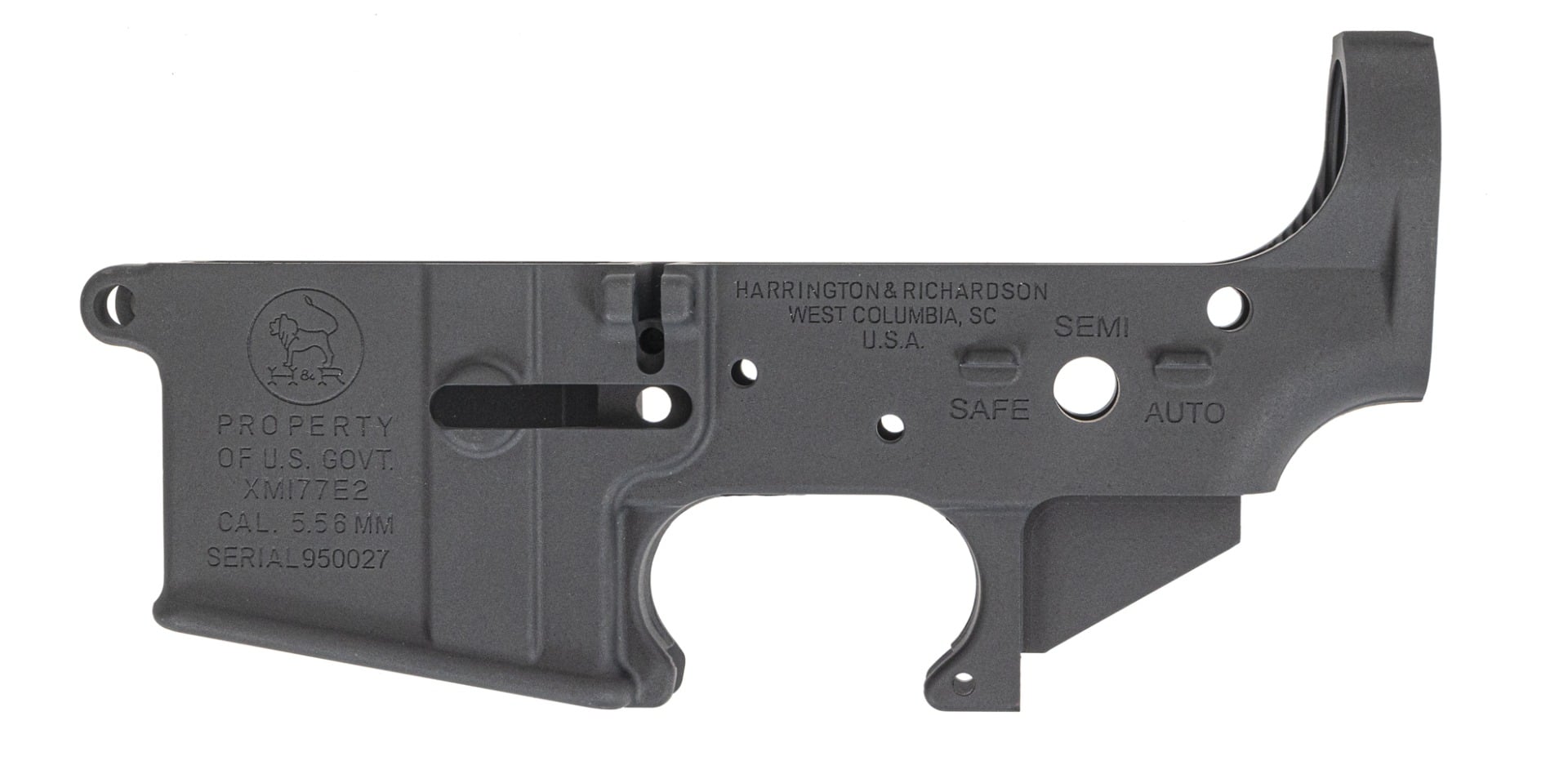 Harrington & Richardson XM177E2 Stripped Lower, Gray
