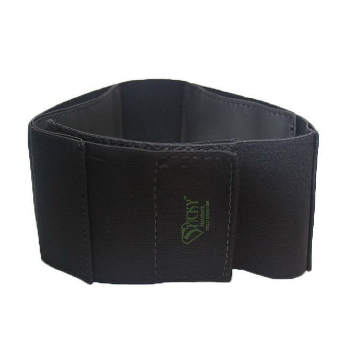 Sticky Holsters Small Concealment Belly Band Sticky Holster, Black - BBSM