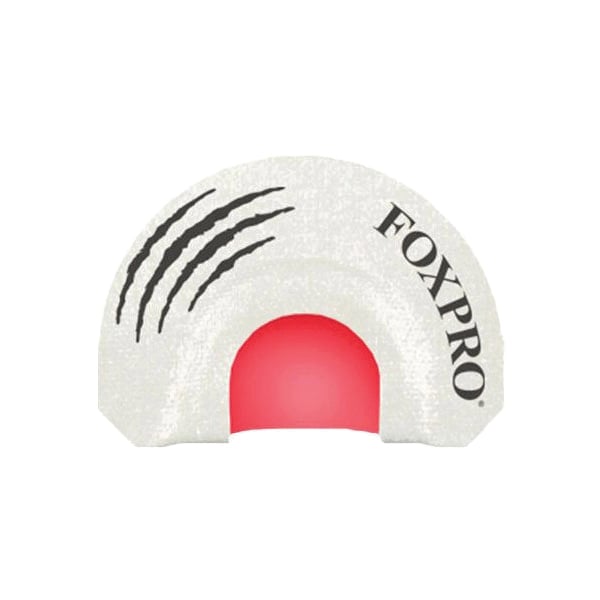 FoxPro Howler Gun Coyote Diaphragm Mouth Call, White