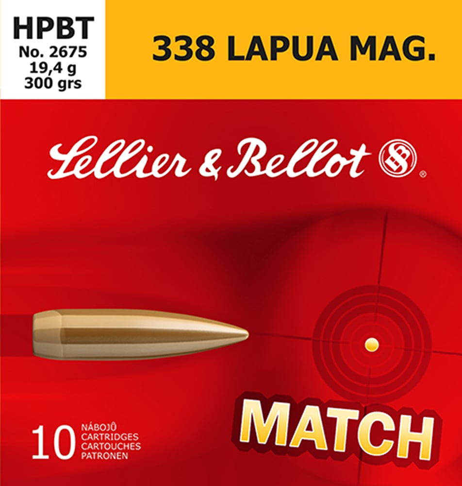 Sellier & Bellot SB338LMB Rifle 338LapuaMag 300gr Hollow Point Boat Tail 10 Per Box/10 Case - No Credit Card Fees - Low, flat rate shipping