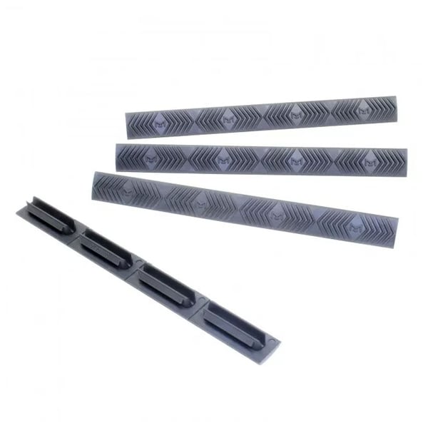 ERGO M-Lok Wedgelok Rail Covers (4-Pack), Black  4332-4PK-BK
