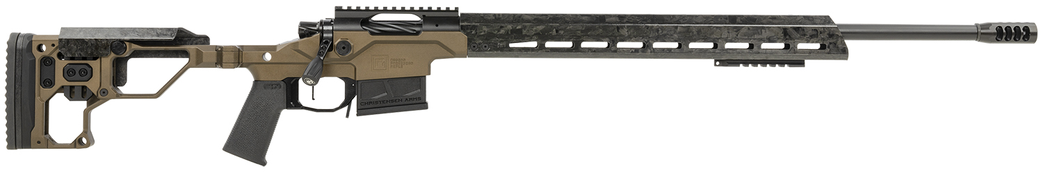 Christensen Arms MPR FFT .308 Bolt-Action Rifle, Black/Desert Brown Coyote - 801-03008-00