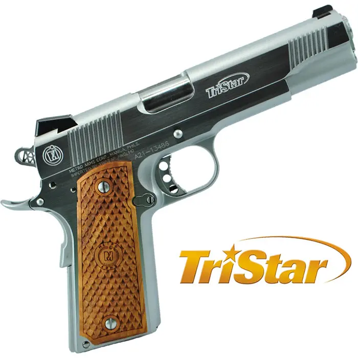 TriStar Arms American Classic II 1911 9mm 5-inch Chrome