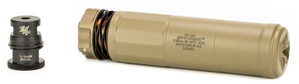 Griffin Suppressor DUAL-LOK HRT FDE - .223/5.56