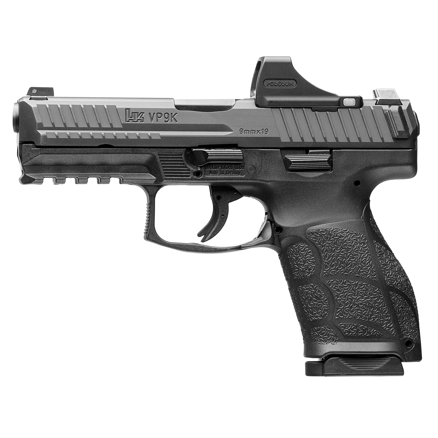 Heckler Koch VP9A1 K 9mm Pistol, 4" Barrel, 10+1 Capacity