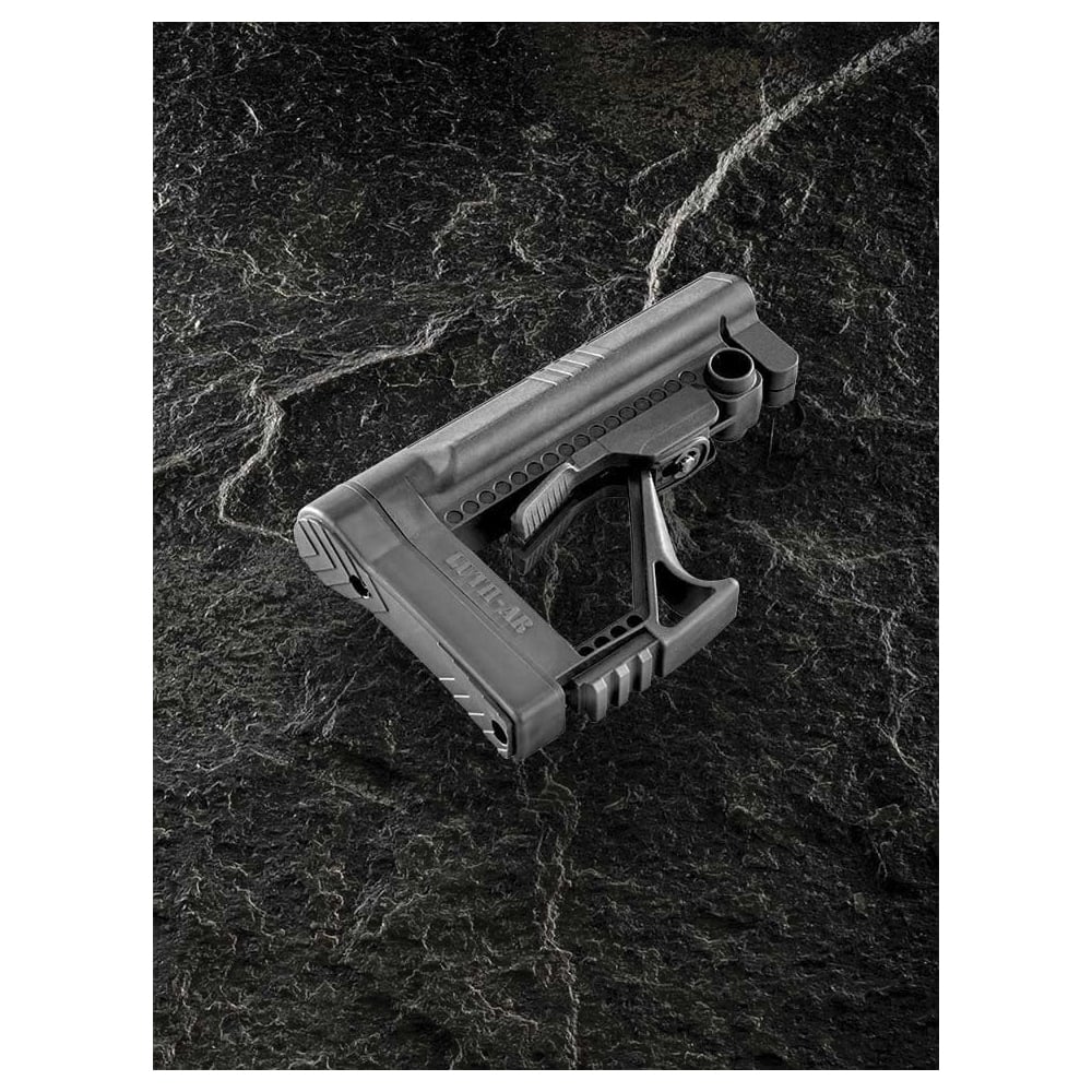 Luth-AR MBA-5 Collapsible Buttstock, Black