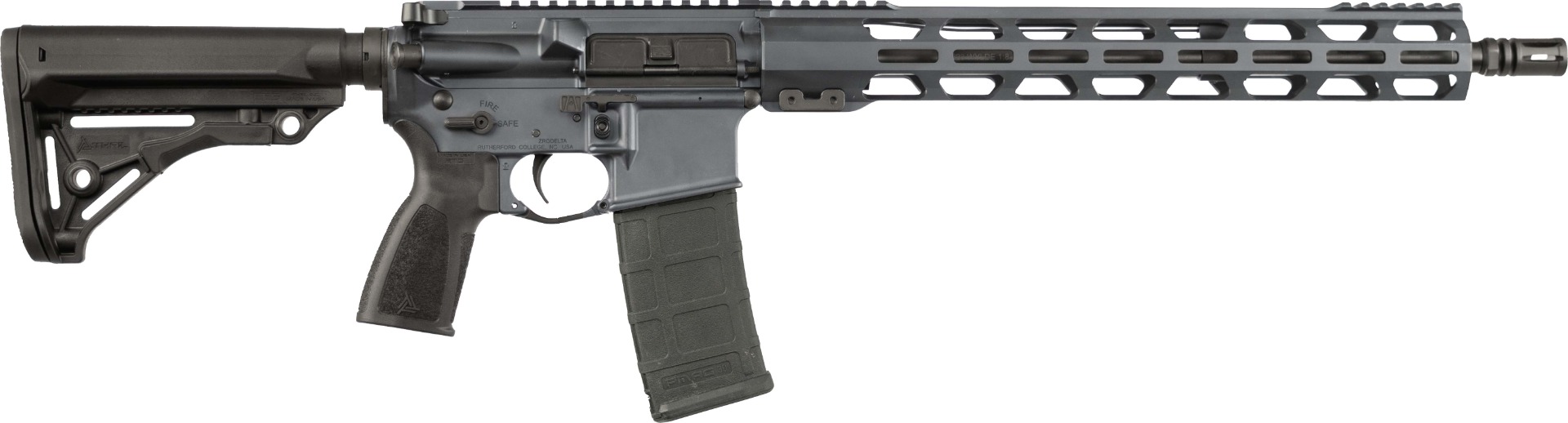 ZRO ZULU2 Interrupted Picatinny 16" 223 Wylde 30rd AR Rifle, Grey