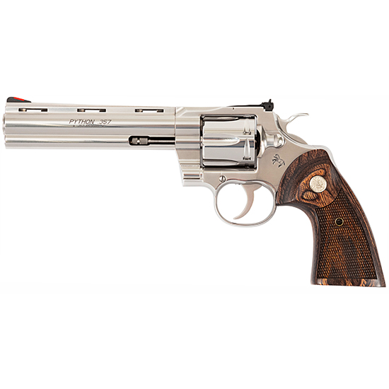 Colt Python .357 Magnum Revolver with 6" Barrel and Walnut Grips