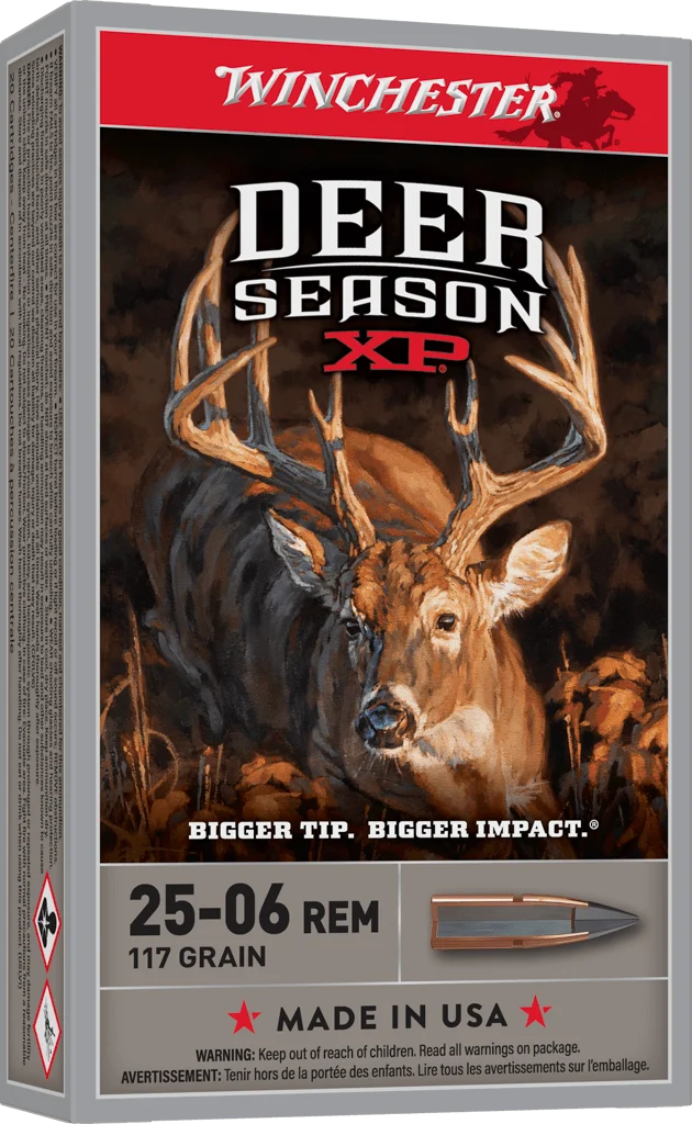 WINCHESTER DEER SEASON XP 25-06 117GR 20RD BX 200RD CASE
