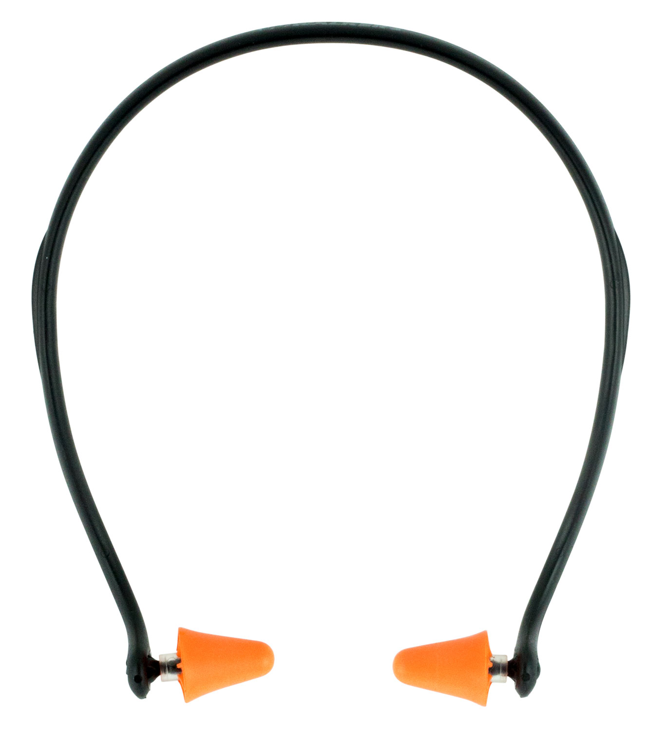 Walkers Game Ear Pro-Tek 25 dB Inside the Ear Plug Band, Black/Orange - GWPPLGBND