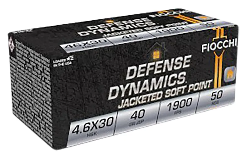 Fiocchi HK 4.6x30 40 Grain Jacketed Soft Point (Box)