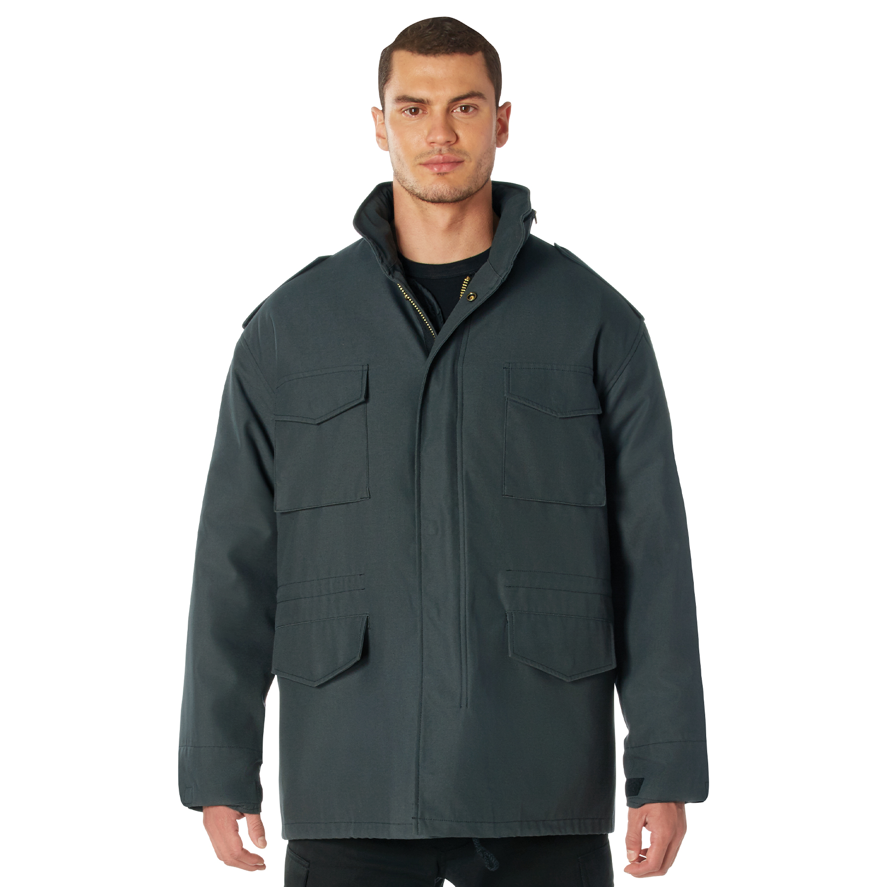 Rothco M-65 Field Jacket - Gunmetal Grey, Large