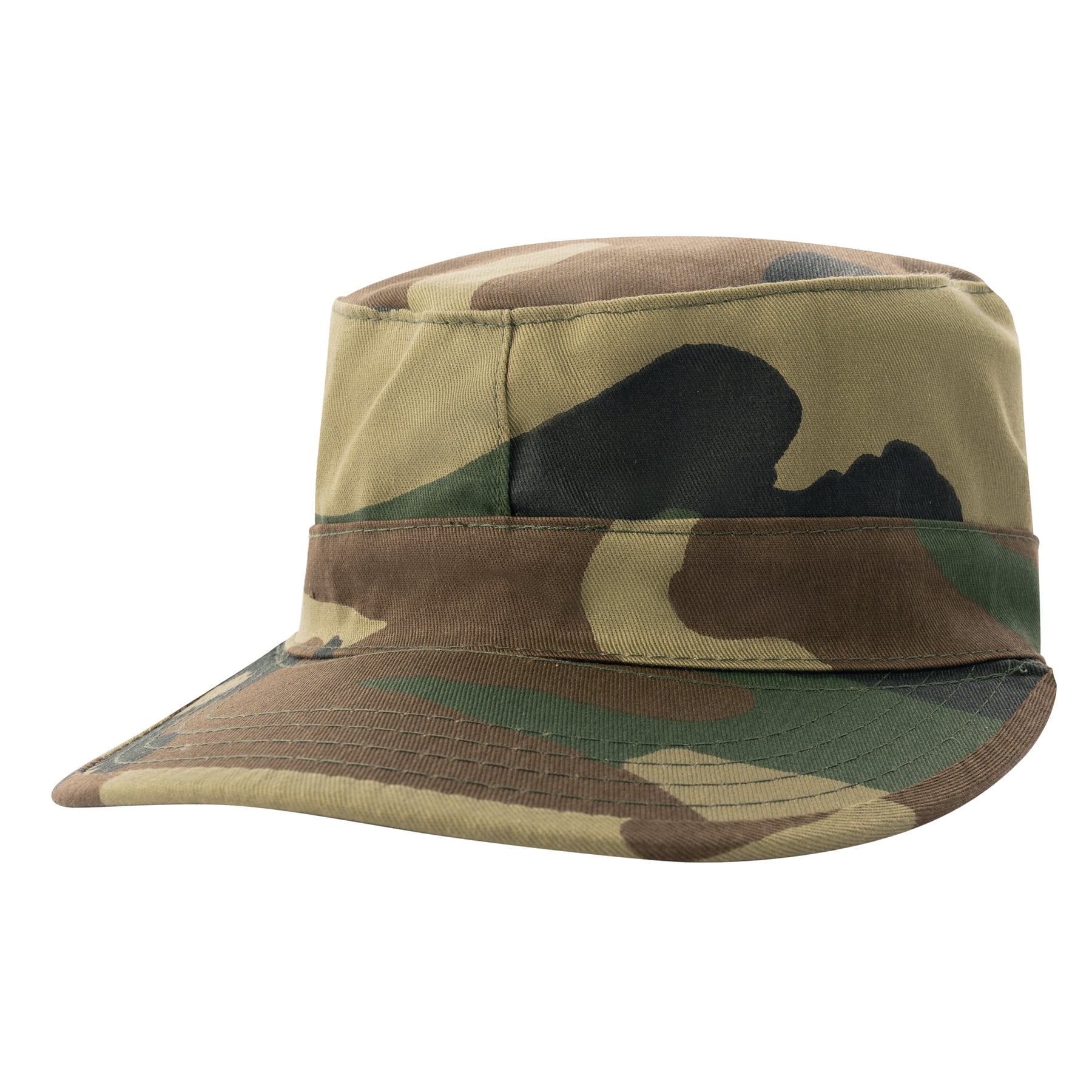 Rothco Kids Military Fatigue Cap - Woodland Camo, Head Size L