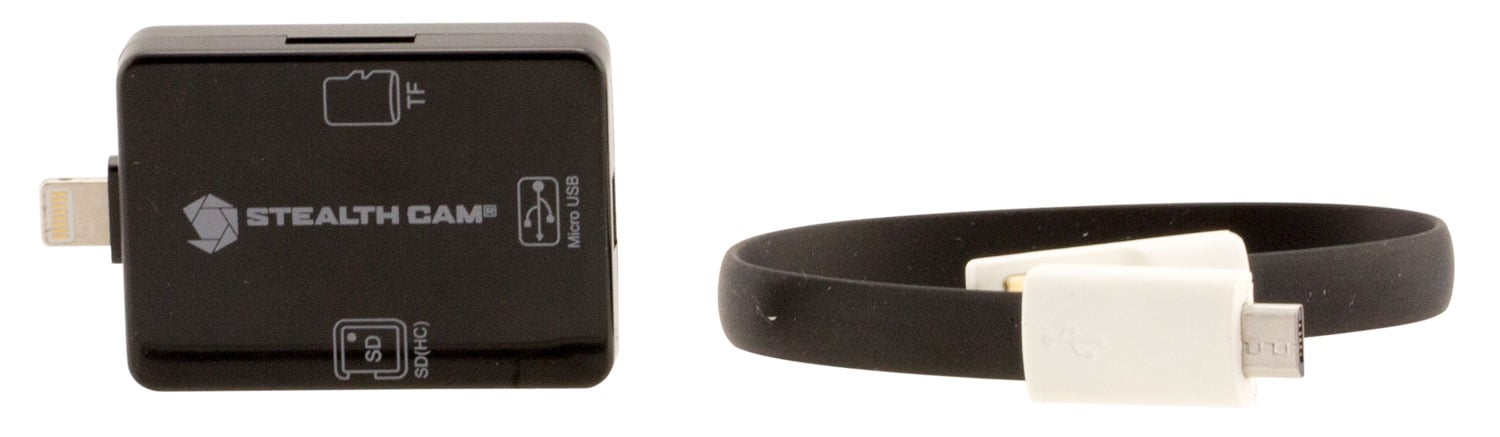 Stealth Cam SD Memory Card Reader for iOS Devices - STCSDCRIOS