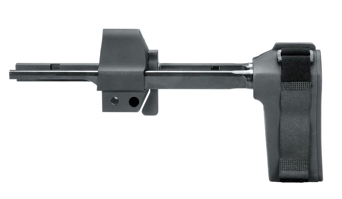 SB Tactical 3-Position Pistol Stabilizing Brace, Black - HKPDW-01-SB