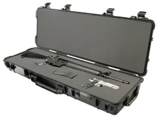 Pelican 1720 Series Long Wheeled Rifle Case - Black 1720-000-110
