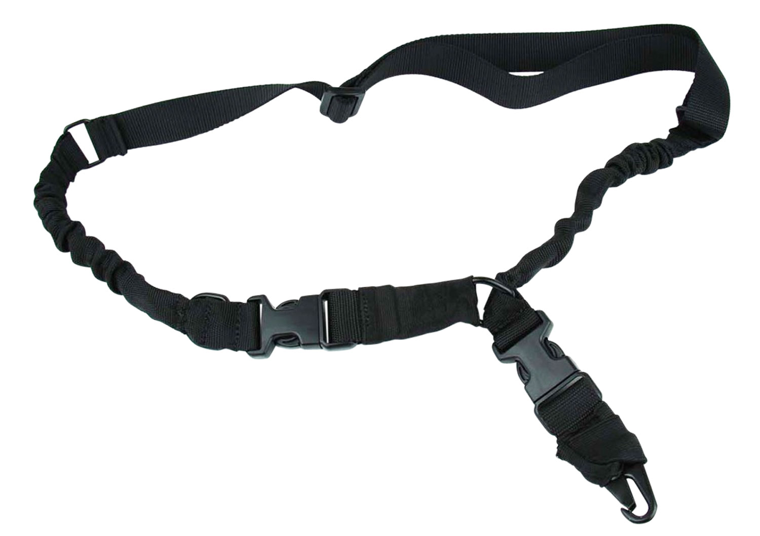 Tacfire 2 to 1-Point Double Bungee Sling, Black - SL003B