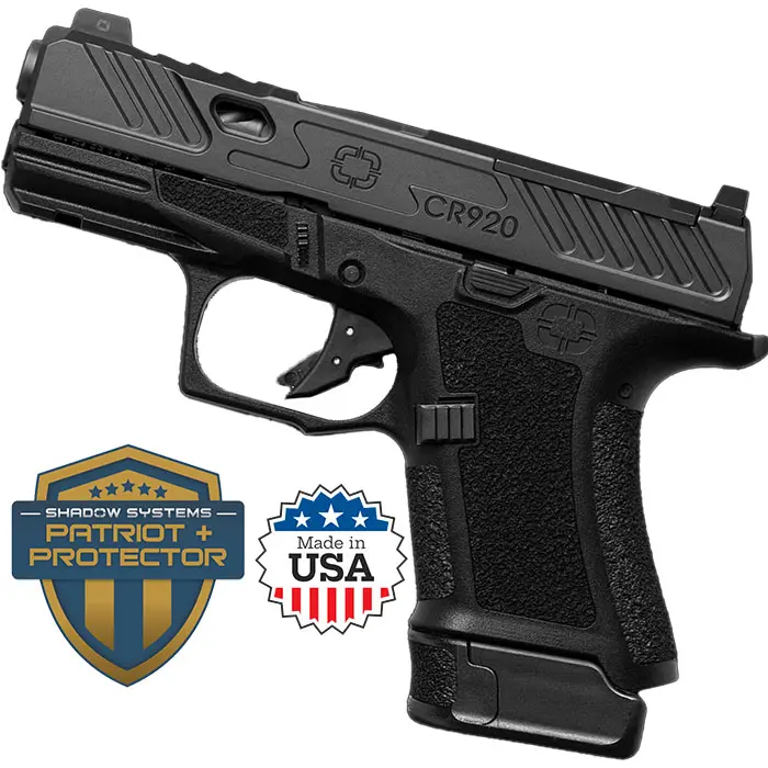 Shadow Systems CR920 Elite 9MM 3.41 inch 13-Round Black