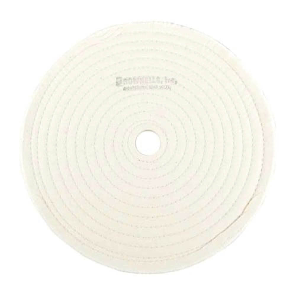 Brownells 10" x 1" Stitched Muslin Polishing Wheel