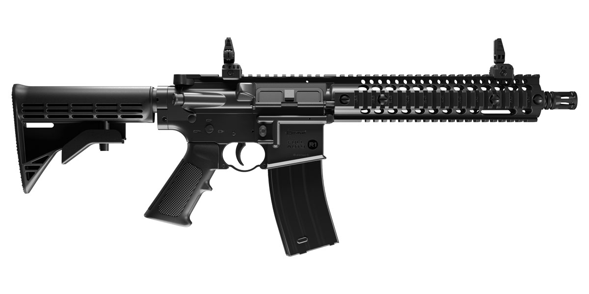Crosman Full Auto R1 CO2 BB Rifle, Black - CFAR1B