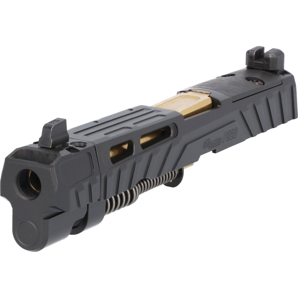 Sig Sauer Optic Ready Complete Slide Assembly Fits Sig Sauer P320 Spectre Comp Full-Size, Black