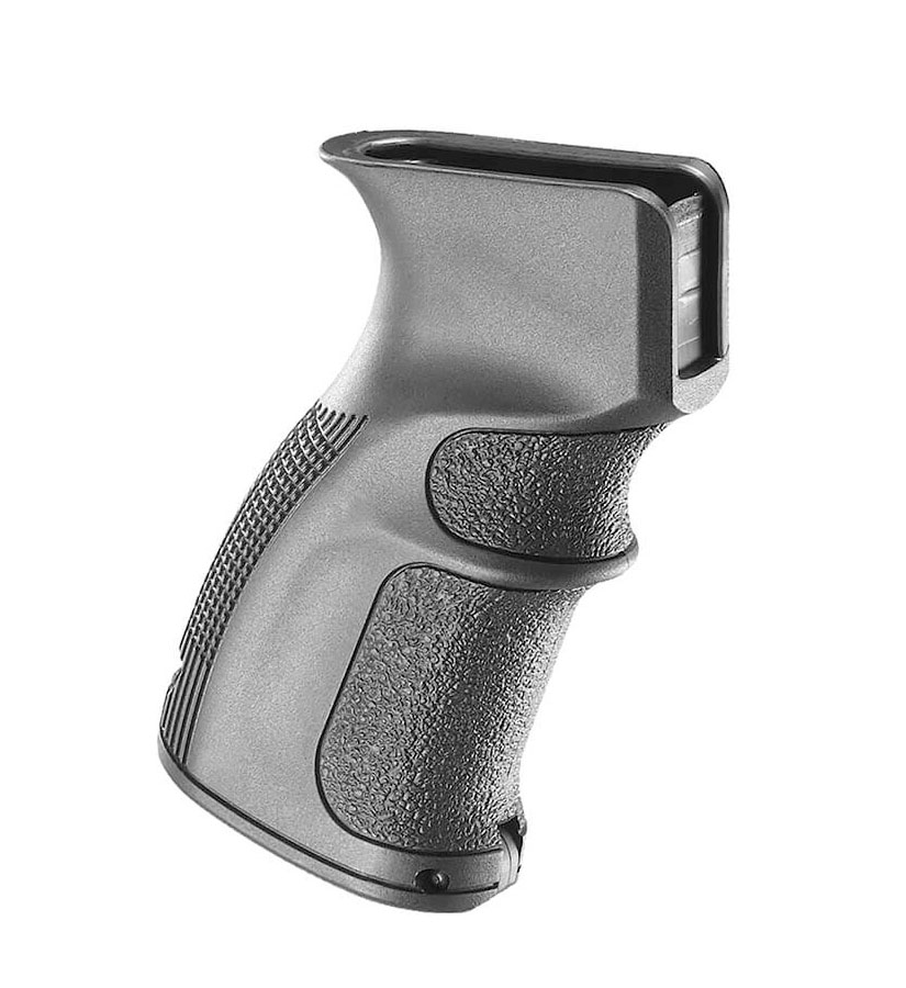 FAB Defense AG-47 Ergonomic Pistol Grip For AK-47/74, Black Polymer - FX-AG47B