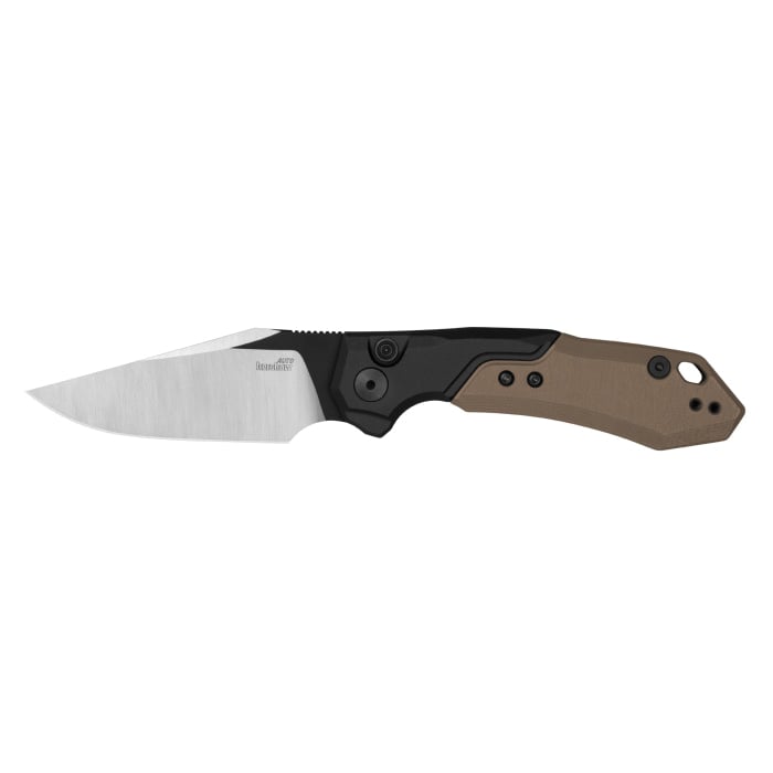 Kershaw Launch 19 Auto Folding Clip Point Knife, Brown - 7851