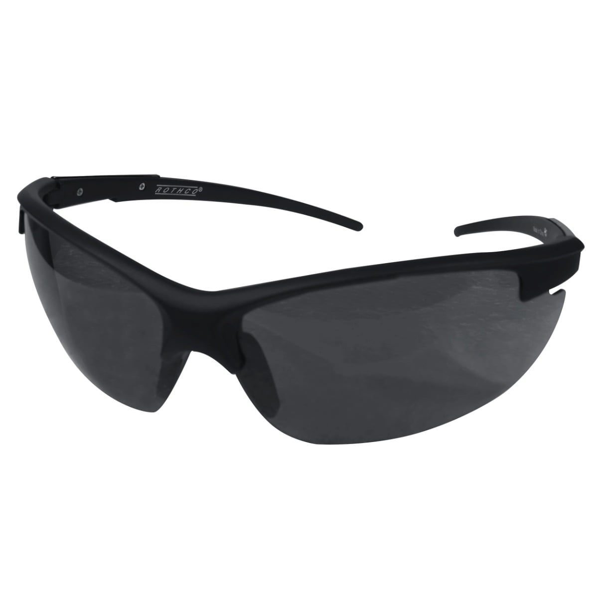 Rothco Ar-7 Sport Glasses - Black - Smoke