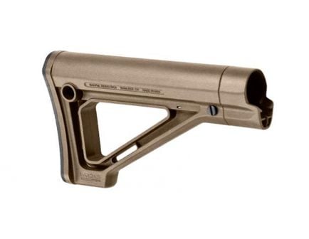 Magpul MOE Fixed Carbine Stock – Mil-Spec Model - Flat Dark Earth MAG480-FDE