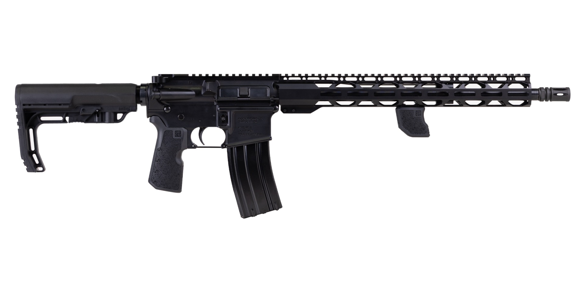 Radical Firearms FR16 16" 5.56 NATO AR Rifle w/ Die Free Co Kung-Fu Grip, Black