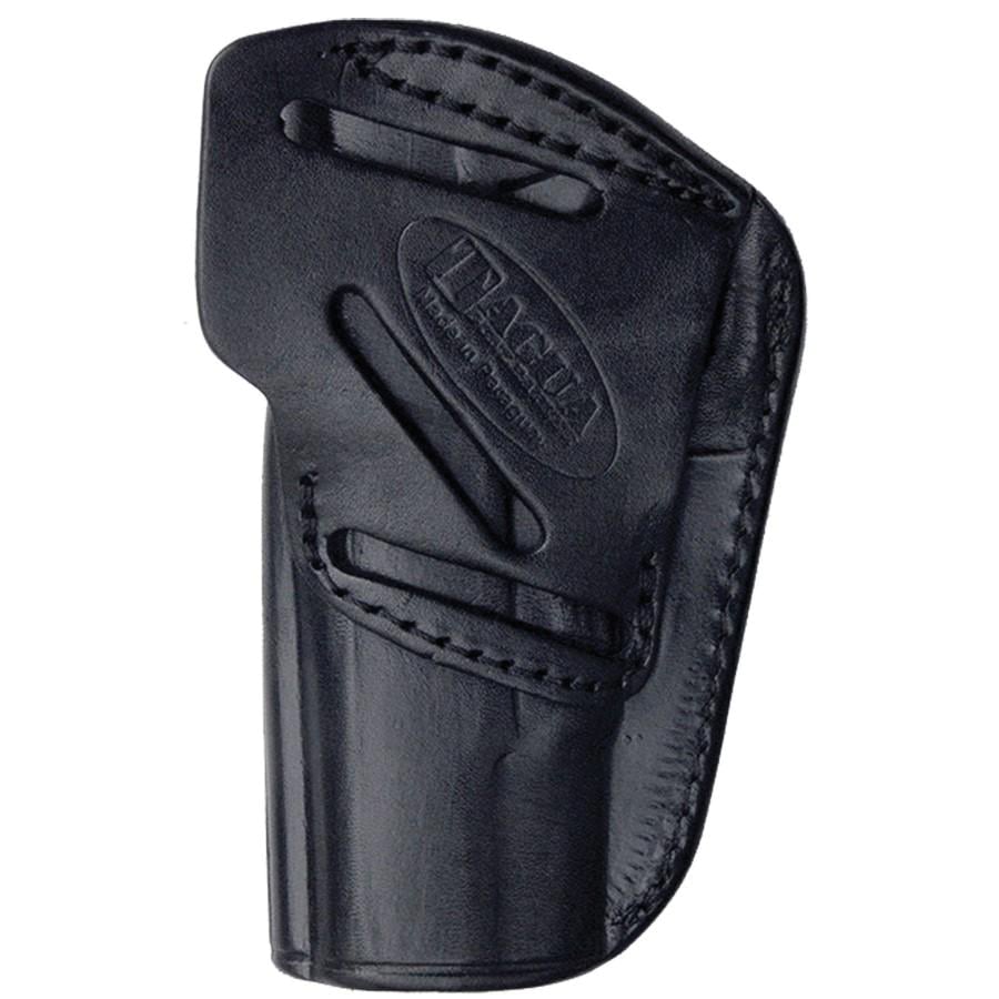 Tagua 4 in 1 Ruger SP101 IWB Holster RH Leather, Black
