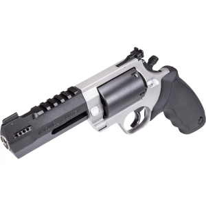Taurus Raging Hunter Revolver - Black / Stainless | .500 S&W Mag | 5 Barrel | 5rd | Rubber Grip | Picatinny Rail