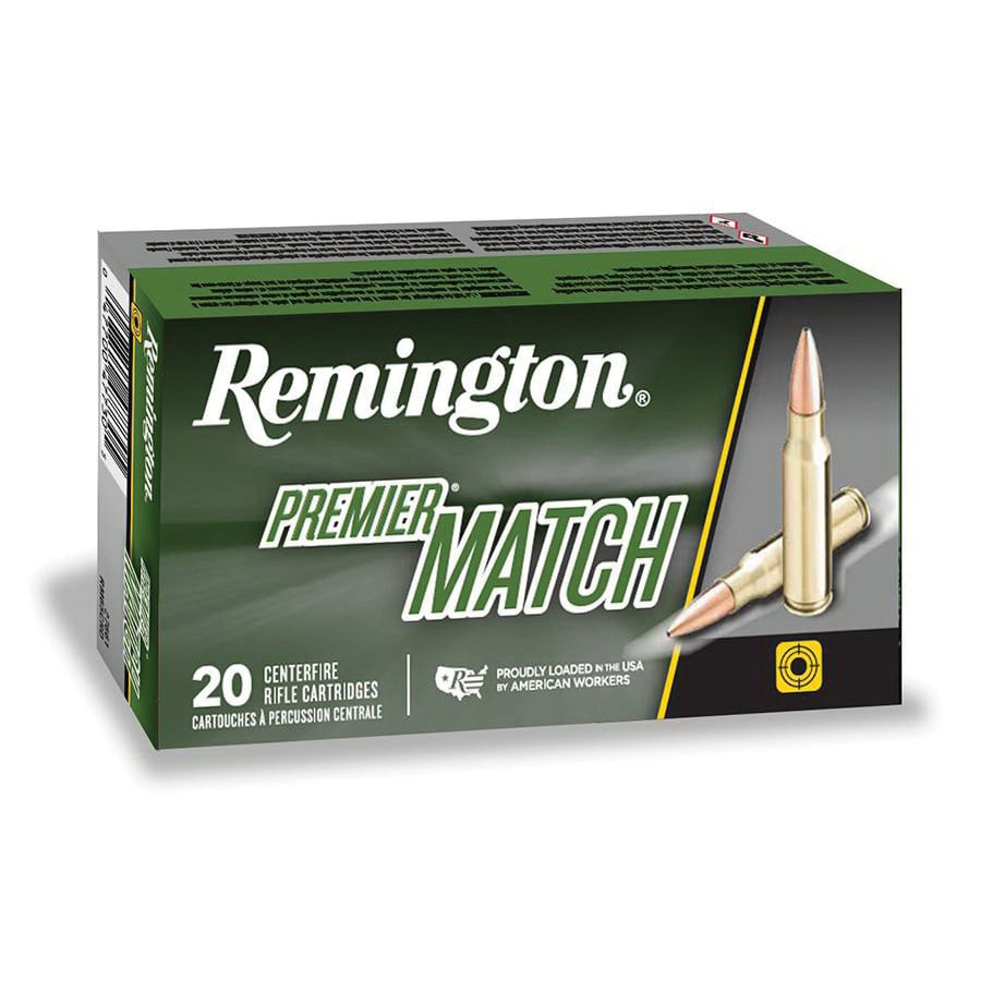 Remington Ammunition 27673 Premier Match 6.5PRC 140gr Berger Open Tip Match 20 Per Box/10 Case - No Credit Card Fees - Low, flat rate shipping