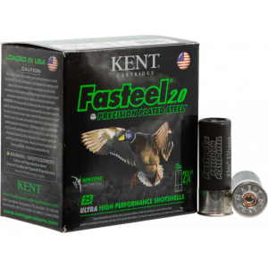 Kent Cartridge K122FS302 Fasteel 2.0 12GA 2.75\" 1-1/16oz #2 Shot - 25sh Box