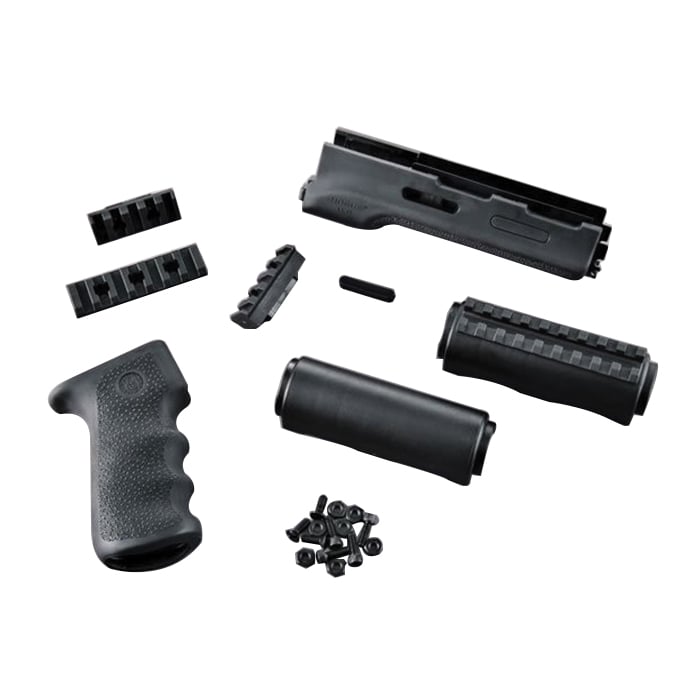 Hogue AK-47/AK-74 Standard Chinese and Russian - Kit - OverMolded Grip and Handguard 74008